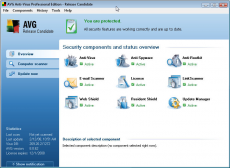 Скриншот 1 из 1 программы AVG Antivirus