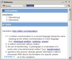 Скриншот 3 из 4 программы QTranslate