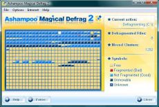Скриншот 1 из 1 программы Ashampoo Magical Defrag