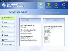 Скриншот 1 из 7 программы Spyware Terminator