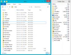 Скриншот 2 из 2 программы Folder Size for Windows