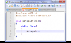 Скриншот 1 из 1 программы Notepad++