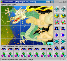 Скриншот 1 из 1 программы AbcPuzzles