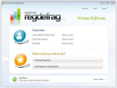 Скриншот 1 из 1 программы Quicksys RegDefrag