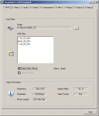 Скриншот 1 из 1 программы SimpleDivX