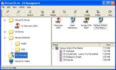 Скриншот 2 из 2 программы Virtual CD