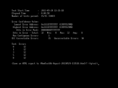 Скриншот 1 из 4 программы Passmark MemTest86