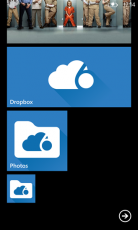 Скриншот 1 из 5 программы CloudSix for Dropbox (Windows Phone)