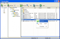 Скриншот 1 из 1 программы RecoveryDesk