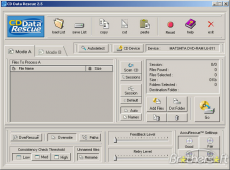 Скриншот 1 из 1 программы CD Data Rescue