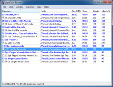 Скриншот 2 из 3 программы dupeGuru Music Edition 6.8.1/6.7.0
