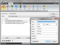 Скриншот 1 из 1 программы VSDC Free Audio Converter