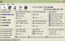 Скриншот 1 из 2 программы Internet Cyclone