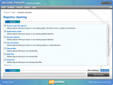 Скриншот 5 из 5 программы Secure Eraser