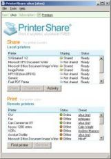 Скриншот 1 из 1 программы PrinterShare