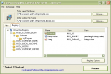 Скриншот 1 из 1 программы Enigma Virtual Box