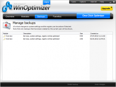 Скриншот 5 из 6 программы Ashampoo WinOptimizer