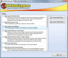 Скриншот 4 из 4 программы SUPERAntiSpyware
