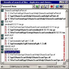 Скриншот 1 из 1 программы Shuric scan