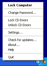 Скриншот 1 из 1 программы Lock My PC