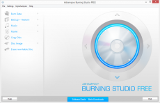 Скриншот 2 из 3 программы Ashampoo Burning Studio