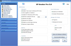 Скриншот 1 из 1 программы XP Smoker
