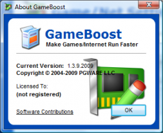 Скриншот 3 из 4 программы GameBoost