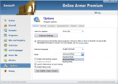 Скриншот 1 из 8 программы Emsisoft Internet Security