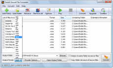 Скриншот 5 из 5 программы Switch Audio File Converter