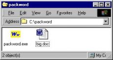 Скриншот 1 из 1 программы PackWord