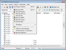 Скриншот 3 из 4 программы SoftPerfect Network Scanner
