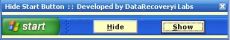Скриншот 1 из 1 программы Hide Start Button