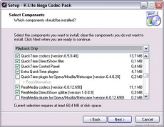 Скриншот 2 из 2 программы K-Lite Mega Codec Pack