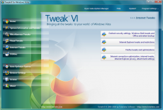 Скриншот 8 из 10 программы TweakVI