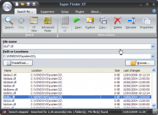 Скриншот 1 из 3 программы Super Finder