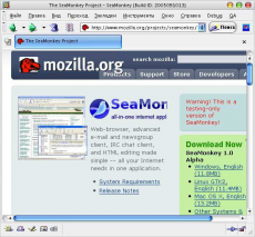 Скриншот 2 из 2 программы SeaMonkey