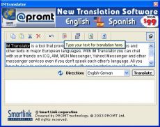 Скриншот 1 из 2 программы IM Translator
