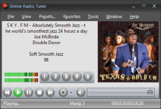 Скриншот 2 из 3 программы Online Radio Tuner