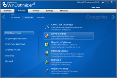Скриншот 2 из 9 программы Ashampoo WinOptimizer