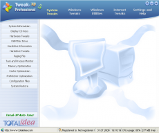 Скриншот 2 из 5 программы TweakXP