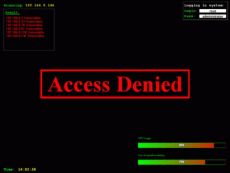 Скриншот 1 из 1 программы Access Denied ScreenSaver