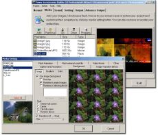 Скриншот 1 из 1 программы Power Screen Saver Builder
