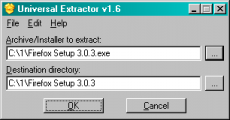Скриншот 3 из 5 программы Universal Extractor