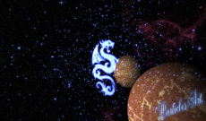 Скриншот 1 из 3 программы Particles Art: Galaxy
