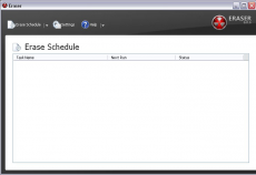 Скриншот 1 из 1 программы Eraser