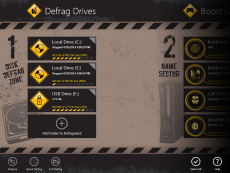 Скриншот 2 из 4 программы Auslogics Disk Defrag Touch