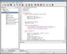 Скриншот 1 из 1 программы MonoDevelop (Xamarin Studio)