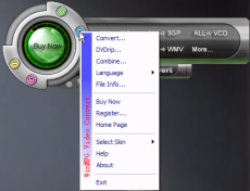 Скриншот 1 из 1 программы WinMPG Video Convert