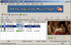 Скриншот 1 из 1 программы Download Accelerator