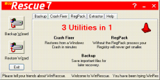 Скриншот 1 из 1 программы WinRescue Me